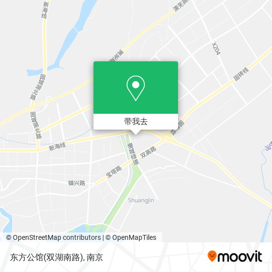东方公馆(双湖南路)地图