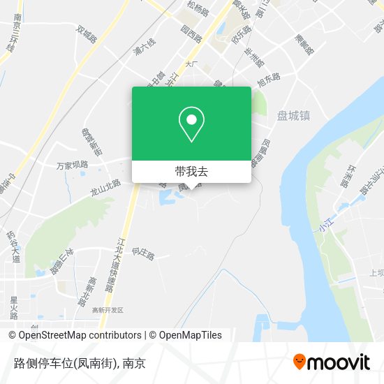 路侧停车位(凤南街)地图