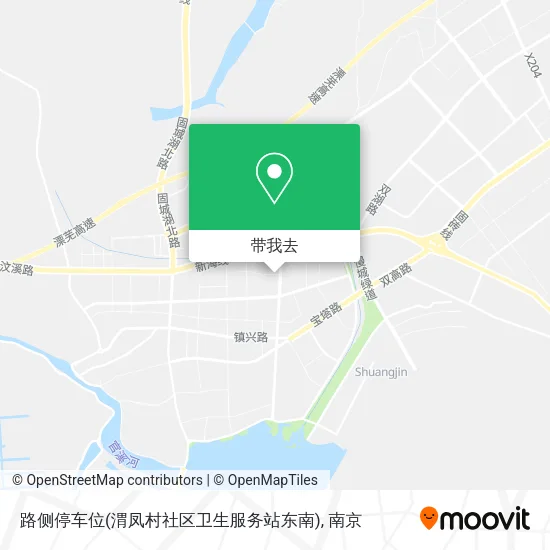 路侧停车位(渭凤村社区卫生服务站东南)地图