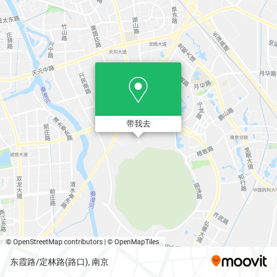 东霞路/定林路(路口)地图
