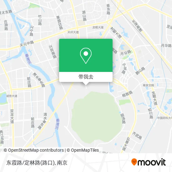 东霞路/定林路(路口)地图