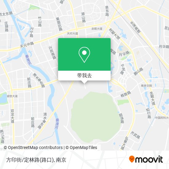方印街/定林路(路口)地图