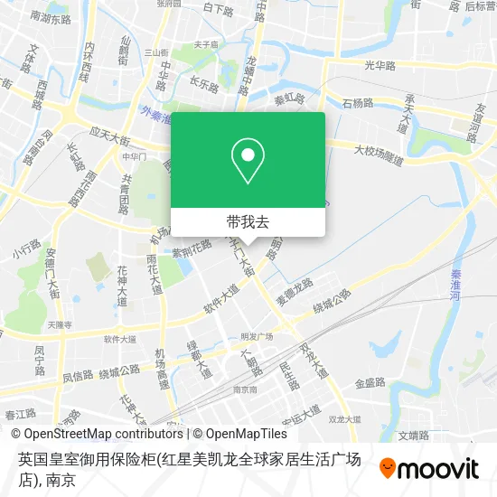 英国皇室御用保险柜(红星美凯龙全球家居生活广场店)地图