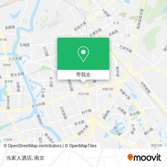 当家人酒店地图