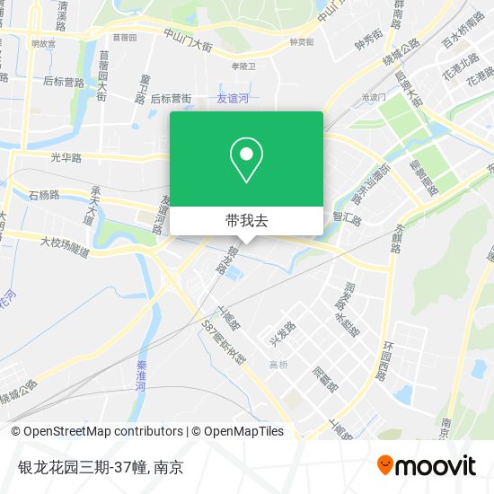 银龙花园三期-37幢地图