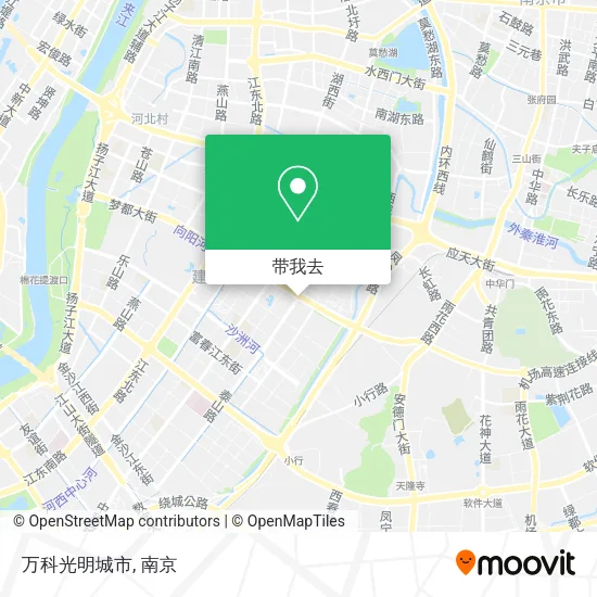 万科光明城市地图