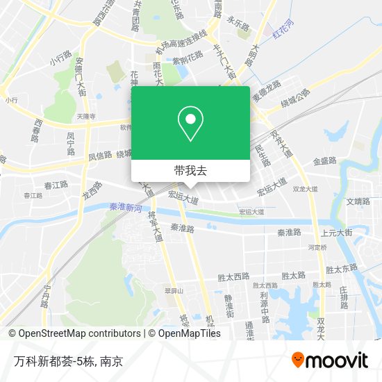 万科新都荟-5栋地图