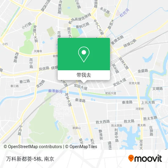 万科新都荟-5栋地图