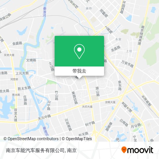 南京车能汽车服务有限公司地图