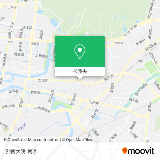 熙南大院地图