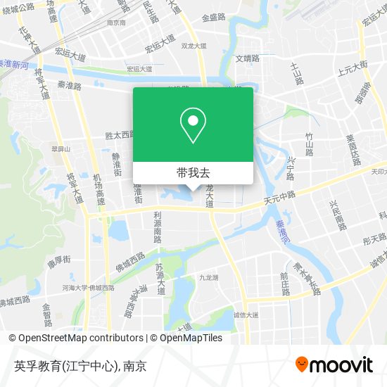 英孚教育(江宁中心)地图