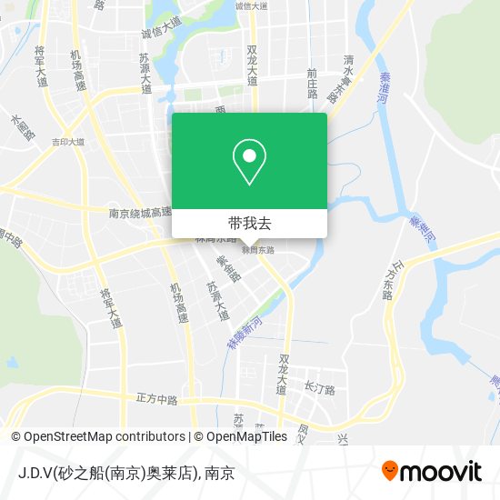 J.D.V(砂之船(南京)奥莱店)地图