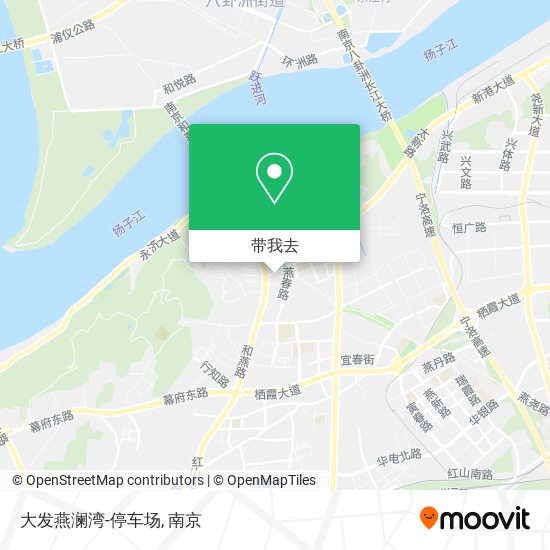大发燕澜湾-停车场地图