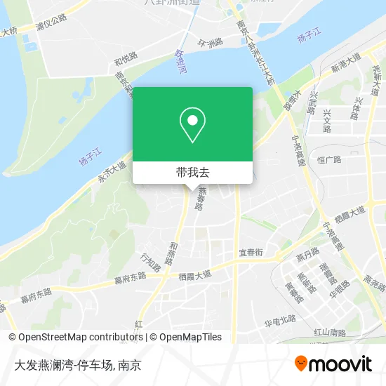 大发燕澜湾-停车场地图