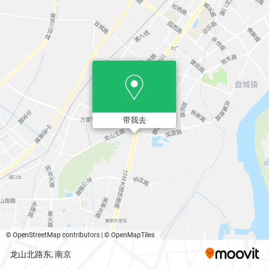 龙山北路东地图