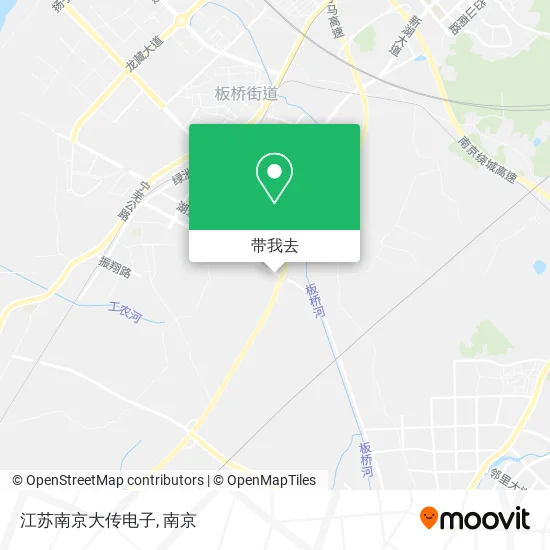 江苏南京大传电子地图