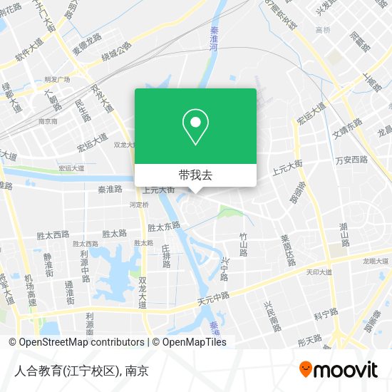 人合教育(江宁校区)地图