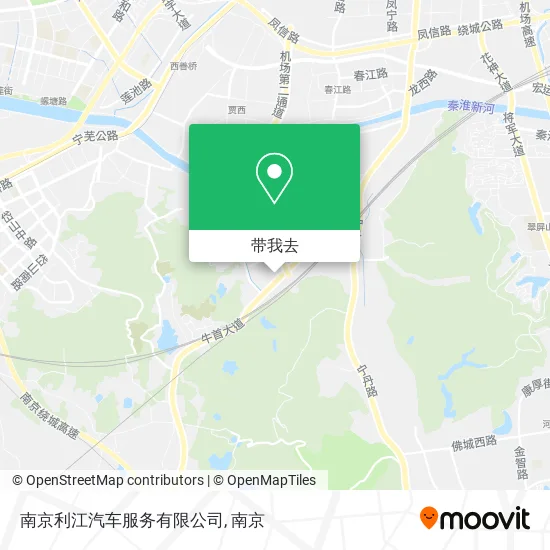 南京利江汽车服务有限公司地图