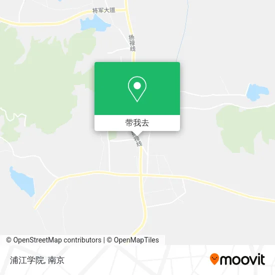 浦江学院地图