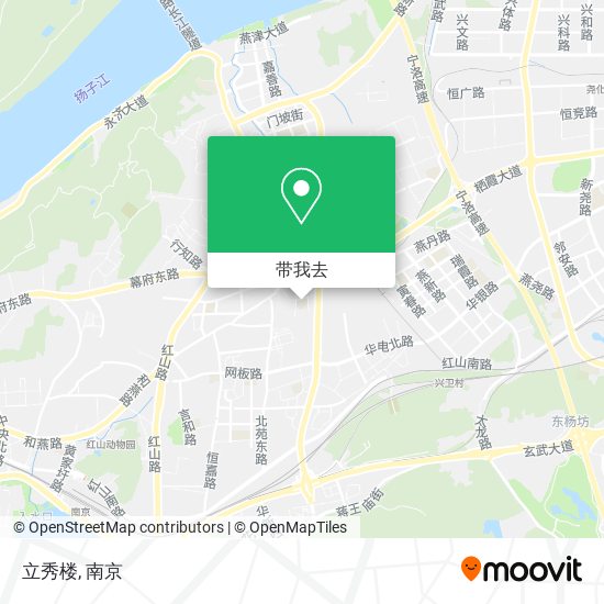 立秀楼地图