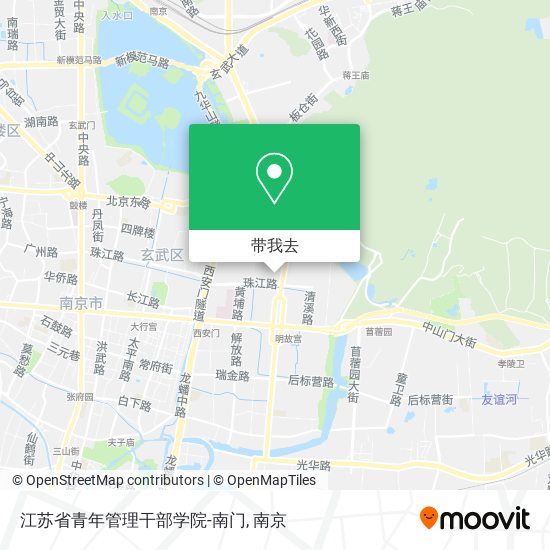 江苏省青年管理干部学院-南门地图