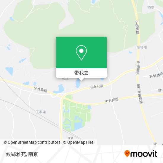 候郢雅苑地图
