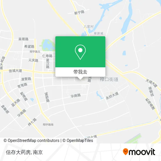 信存大药房地图