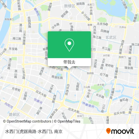 水西门(虎踞南路·水西门)地图