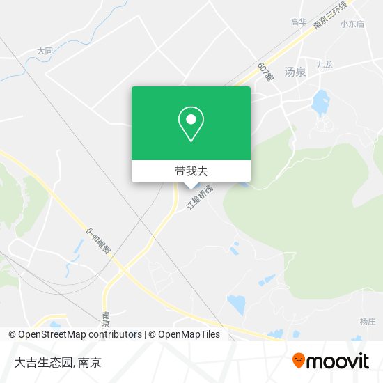 大吉生态园地图