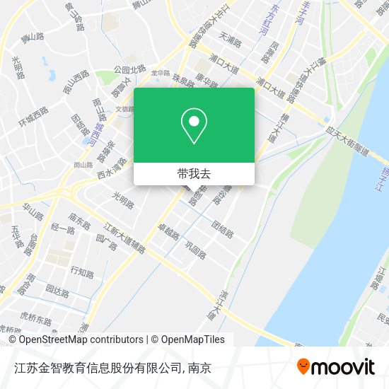 江苏金智教育信息股份有限公司地图