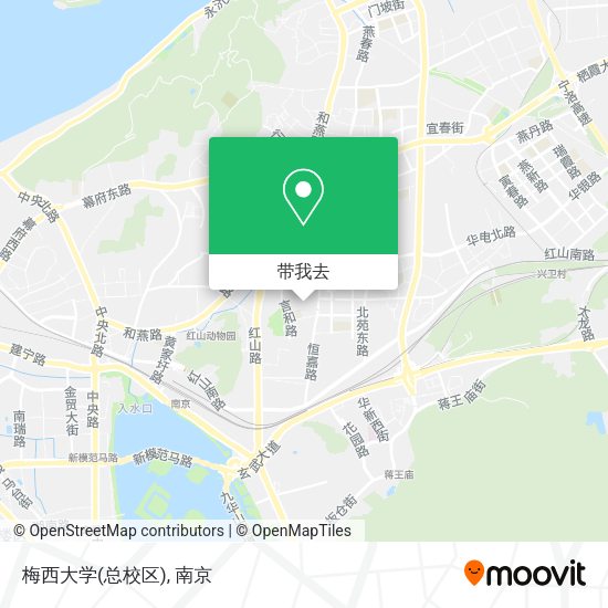 梅西大学(总校区)地图