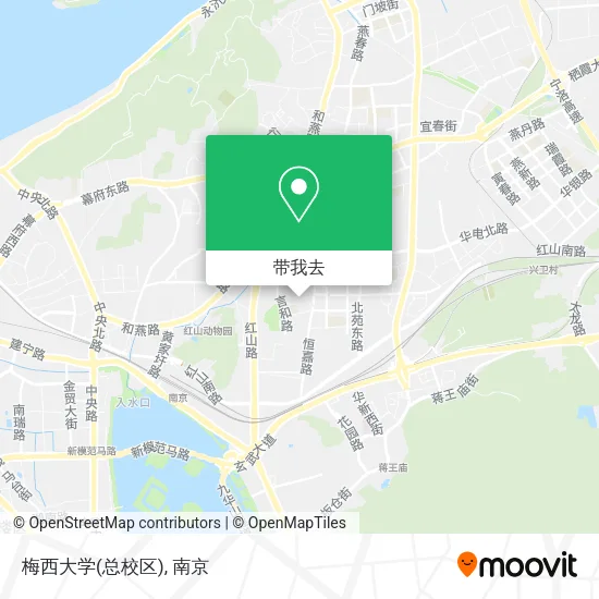 梅西大学(总校区)地图