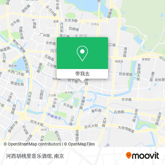 河西胡桃里音乐酒馆地图