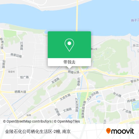 金陵石化公司栖化生活区-2幢地图