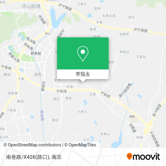 南巷路/X426(路口)地图