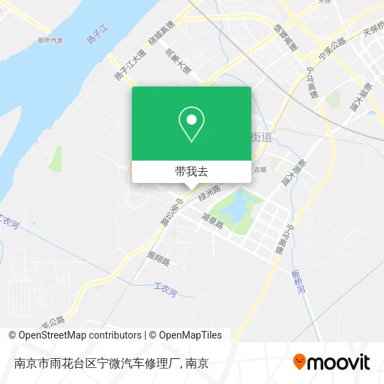 南京市雨花台区宁微汽车修理厂地图