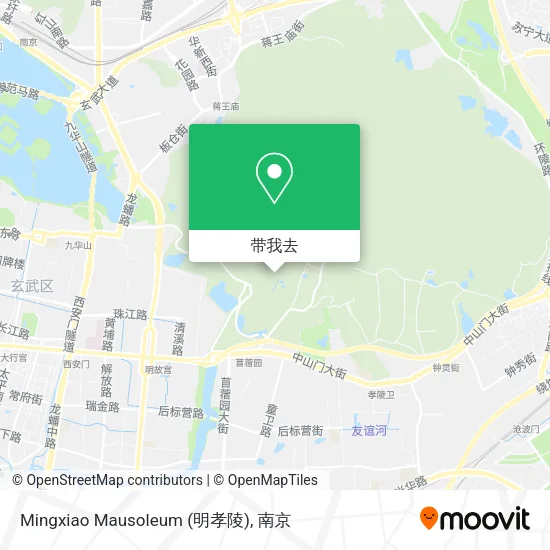 Mingxiao Mausoleum (明孝陵)地图