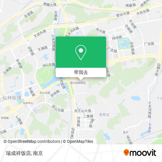 瑞成祥饭店地图