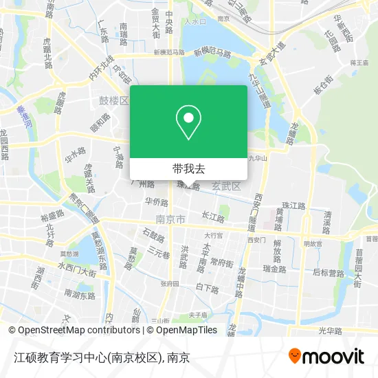 江硕教育学习中心(南京校区)地图