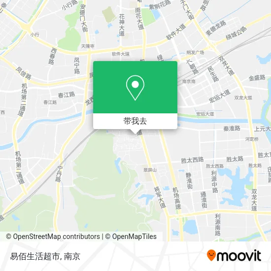 易佰生活超市地图