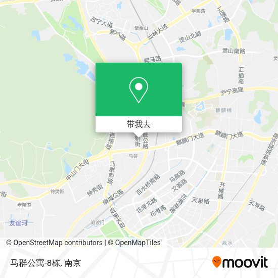 马群公寓-8栋地图