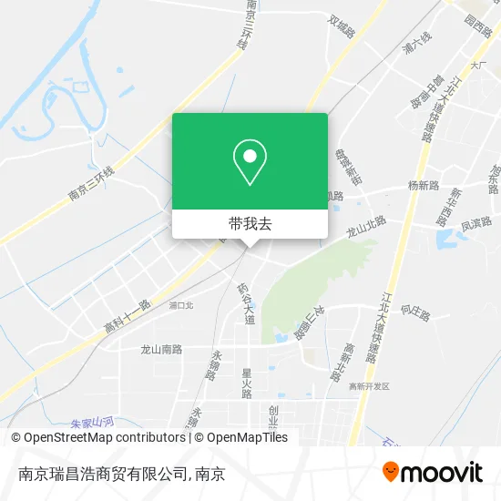 南京瑞昌浩商贸有限公司地图