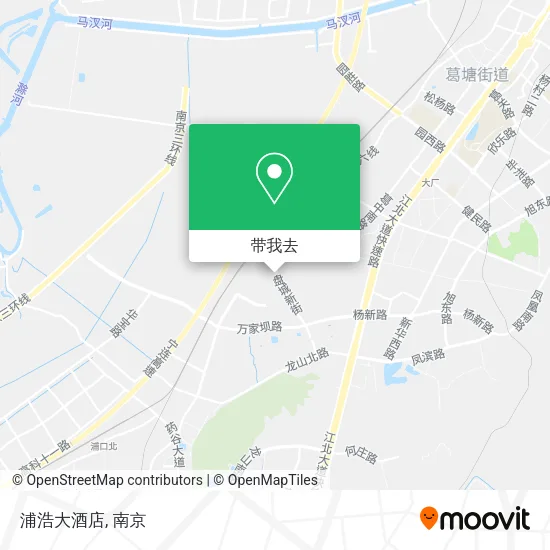 浦浩大酒店地图
