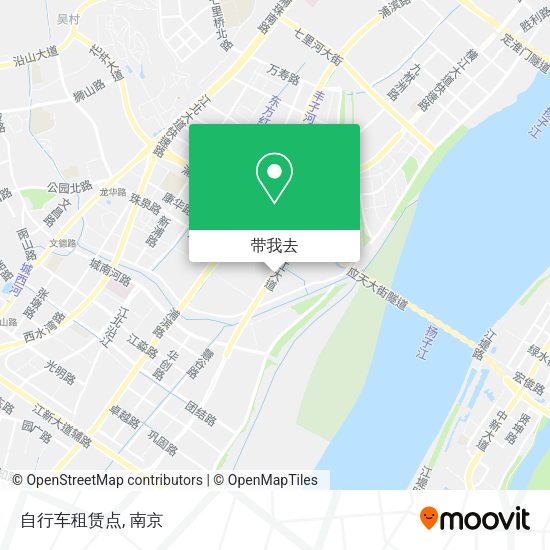 自行车租赁点地图
