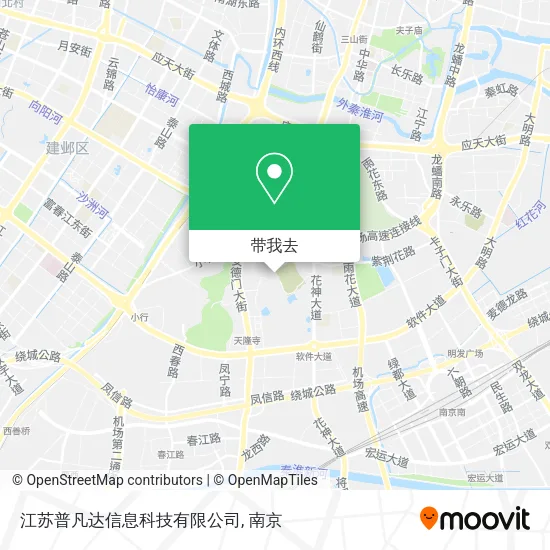 江苏普凡达信息科技有限公司地图