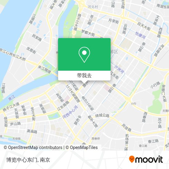 博览中心东门地图