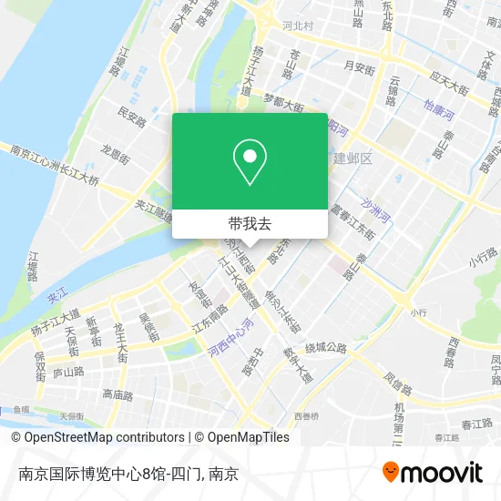 南京国际博览中心8馆-四门地图