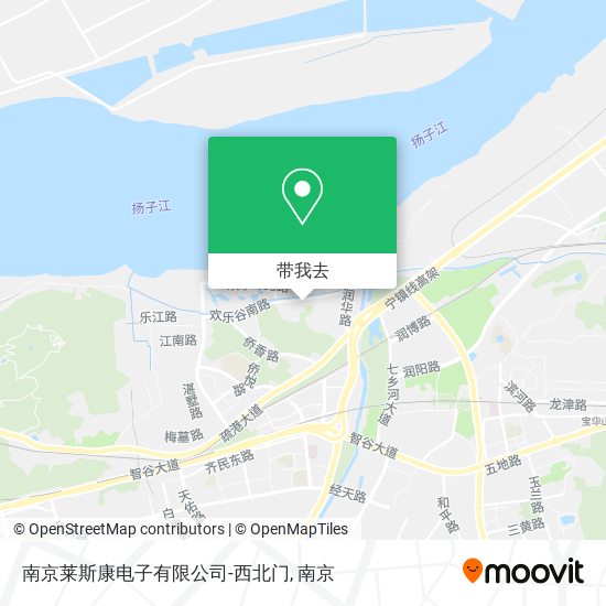 南京莱斯康电子有限公司-西北门地图