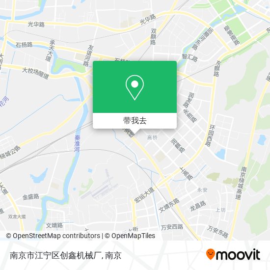 南京市江宁区创鑫机械厂地图