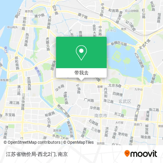 江苏省物价局-西北2门地图